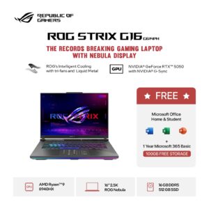 asus rog strix g16 g614ph ryzen 9